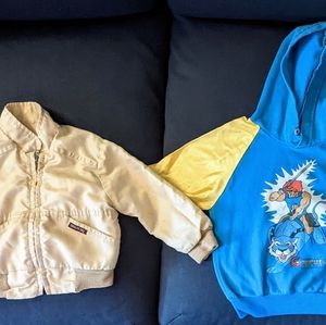 Vintage 1980's Kids ThunderCats Hoodie & Toddler Only Jacket